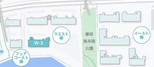 摩耶シーサイドプレイスウエスト3番館の位置