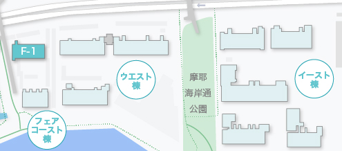 摩耶シーサイドプレイスフェアコースト1番館の位置
