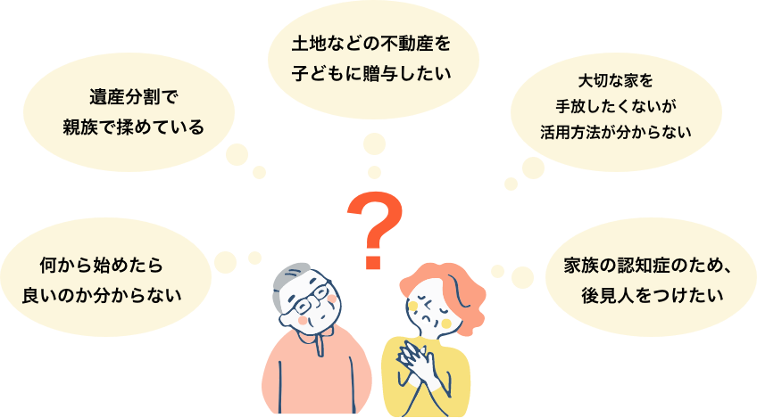 資産のこれからを一緒に考えませんか？