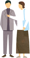 大阪の男女
